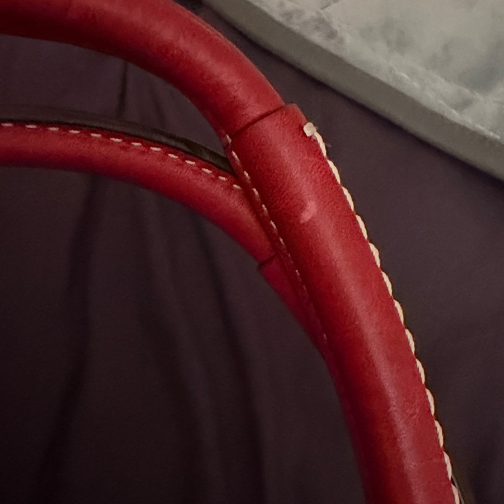 Coach Madeline bag - pink with tan bow - Picture 16 of 17